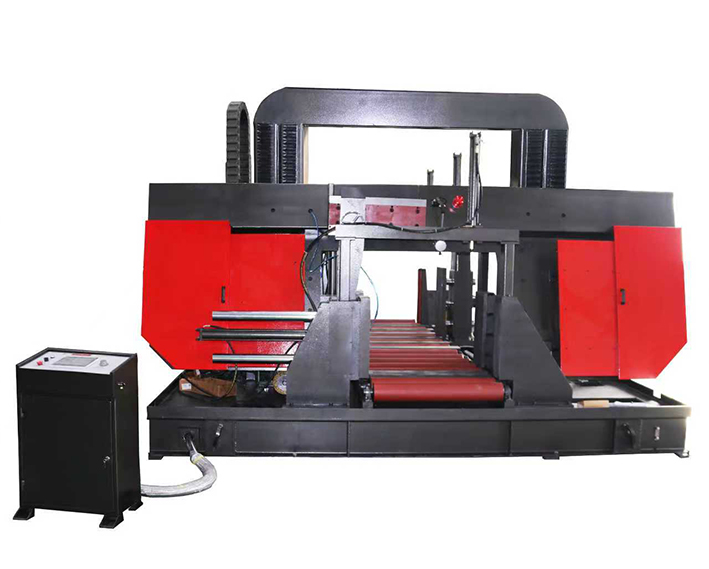 大型数控卧式带锯床GS1000顺利发货安徽，助力客户高效生产